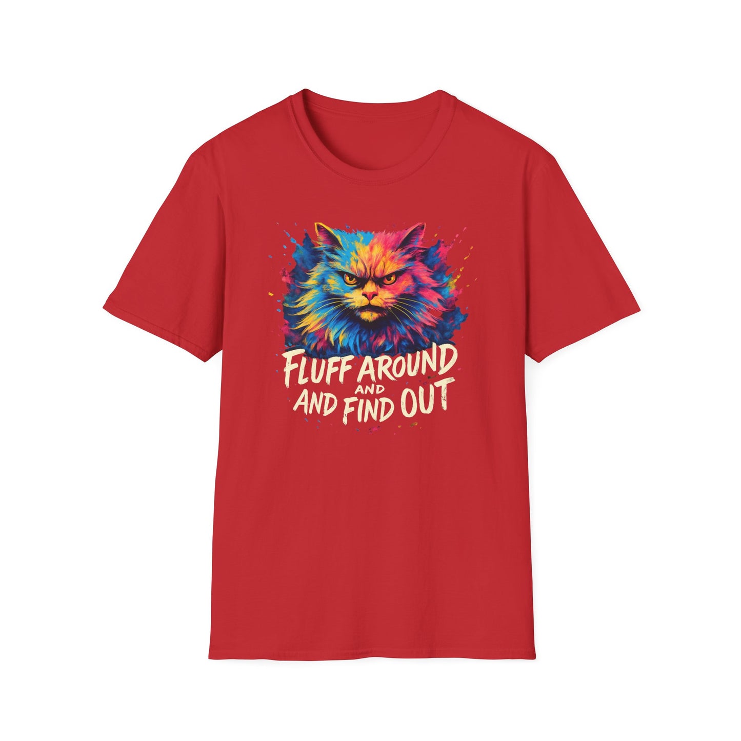 Fluff around T-shirt