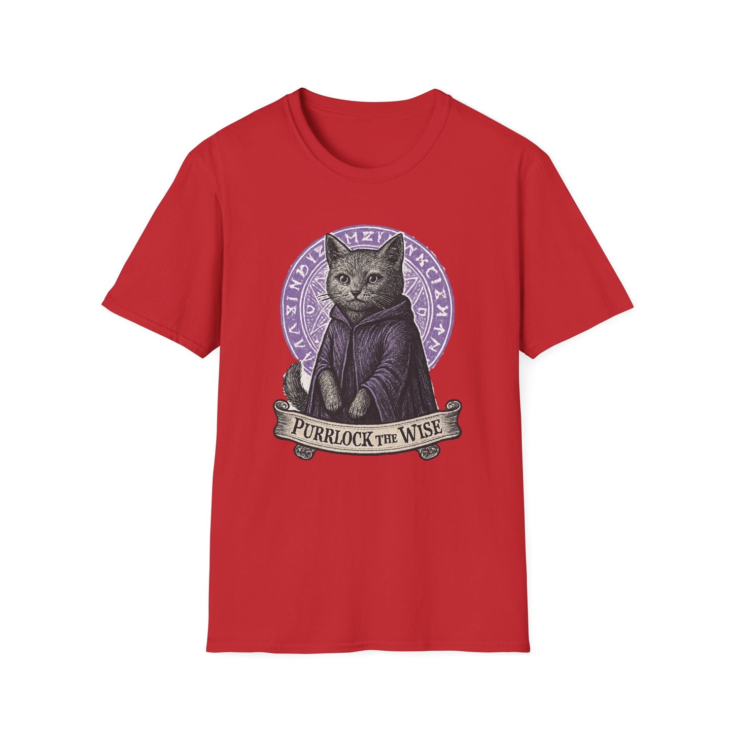 Purrlock cat T-shirt