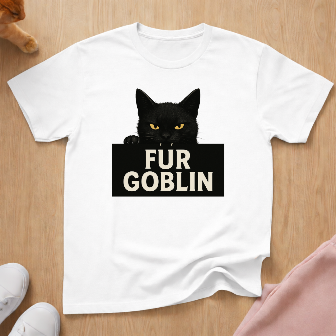 Fur Goblin T-shirt – Black Whisker Apparel