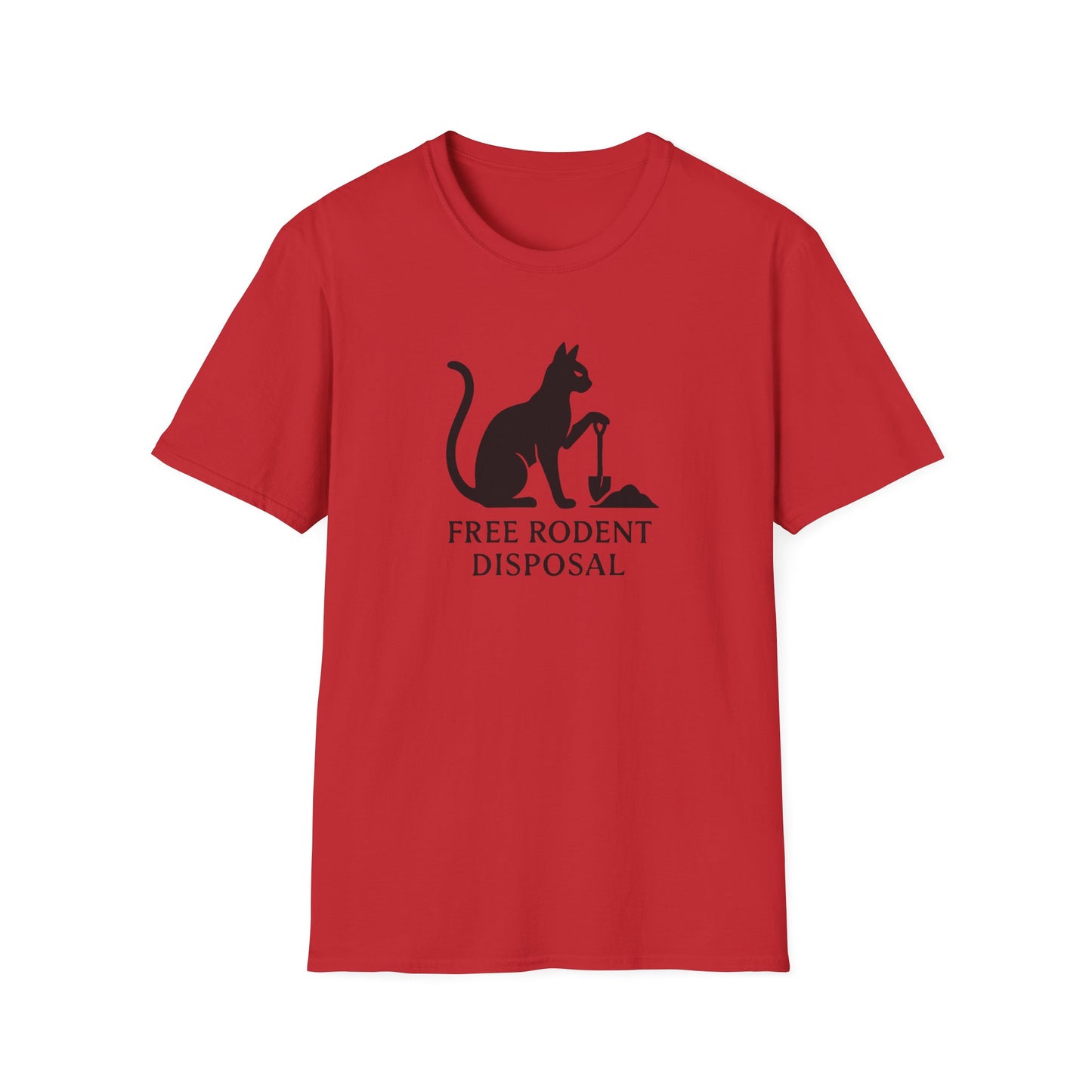 Free Rodent Disposal cat T-shirt