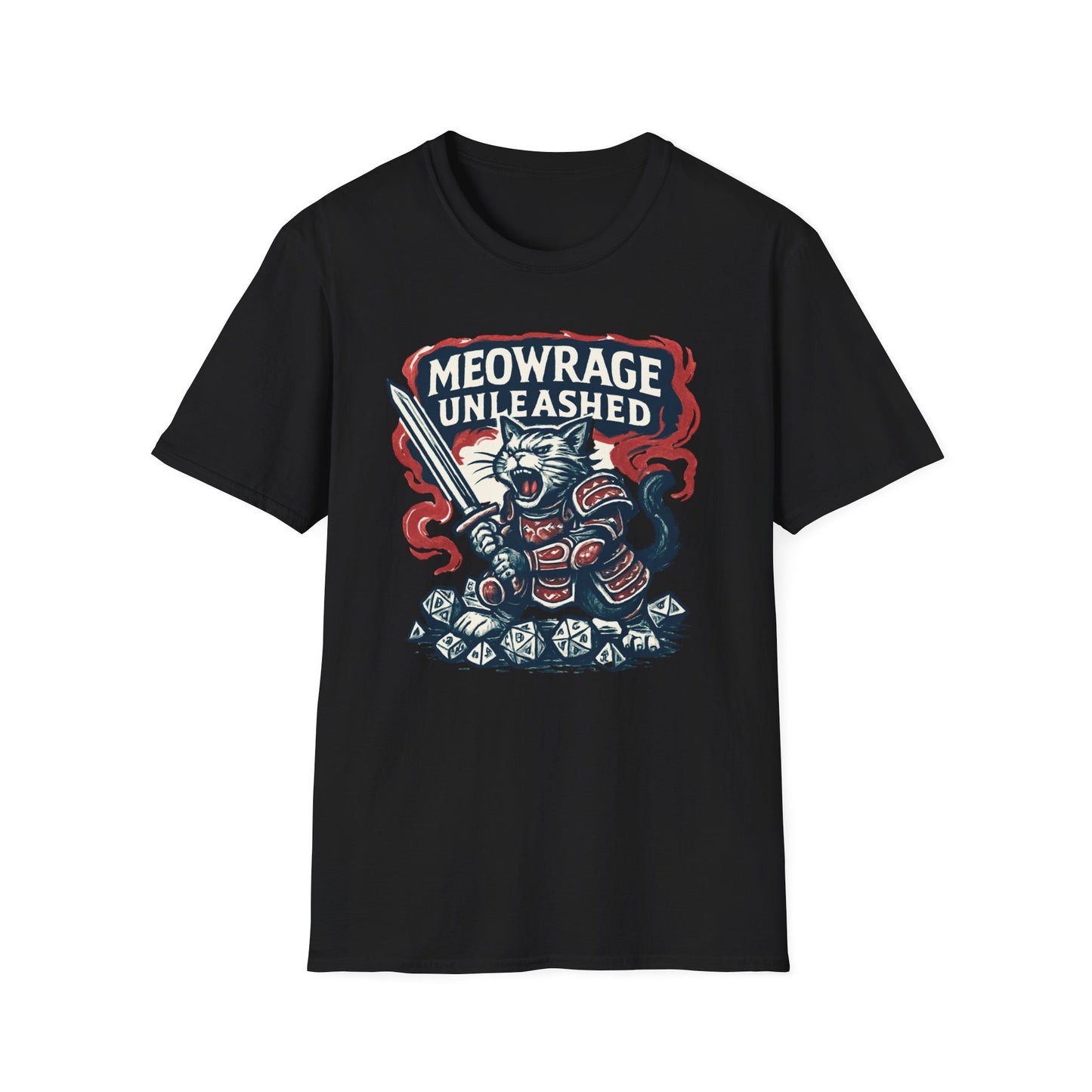 Meow rage unleashed 2 cat T-shirt