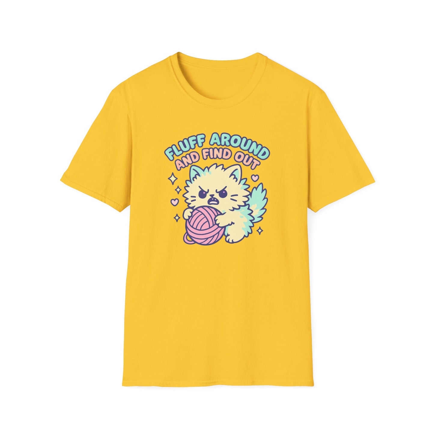 Cute Fluff Around cat T-shirt