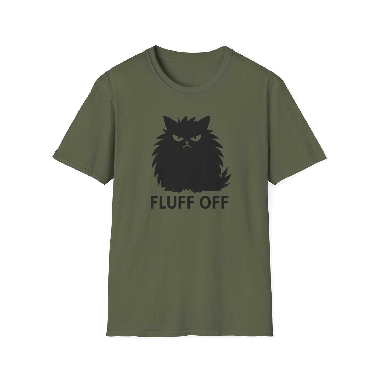 Fluff Off cat T-shirt