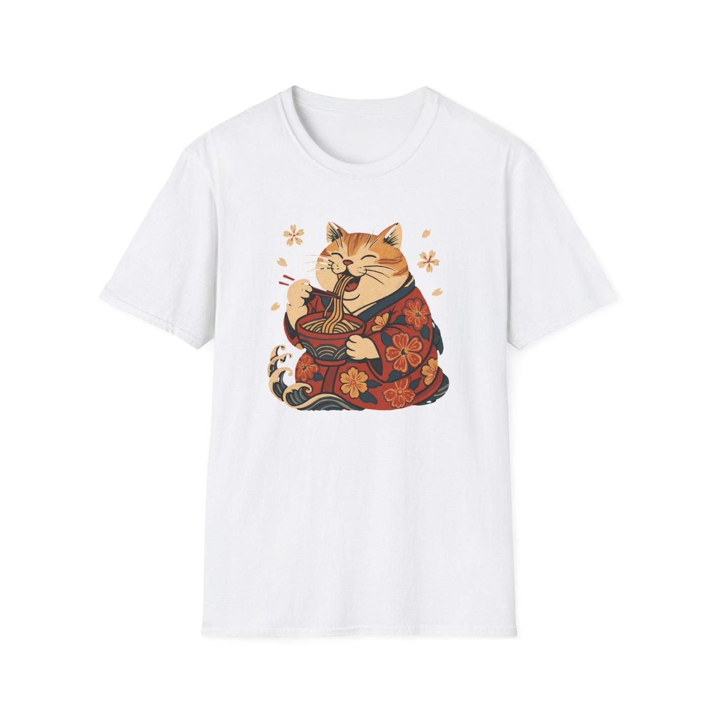 Fat Cat Ramen cat T-shirt