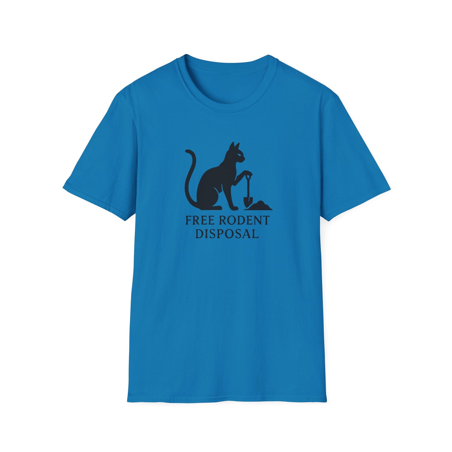 Free Rodent Disposal cat T-shirt