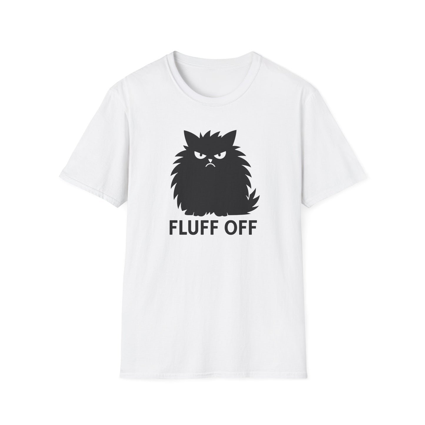 Fluff Off cat T-shirt