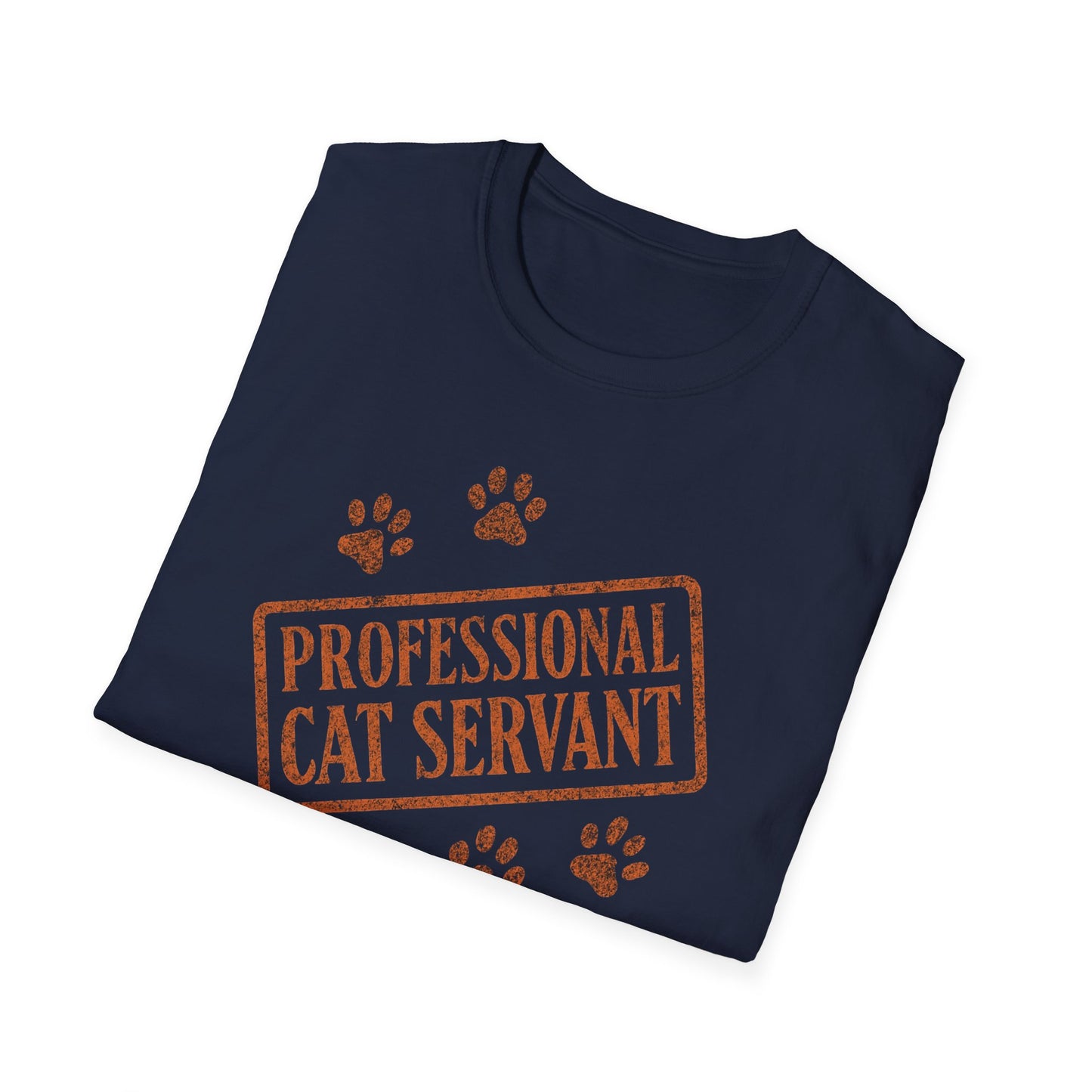 Professional cat servant T-shirt cat