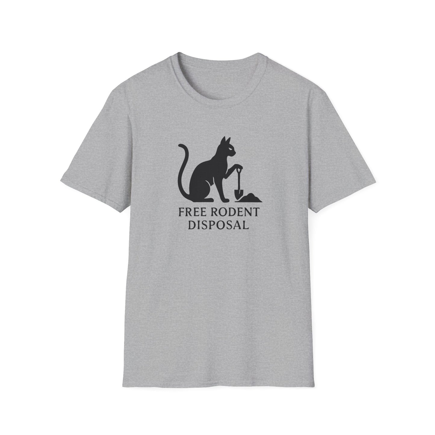 Free Rodent Disposal cat T-shirt