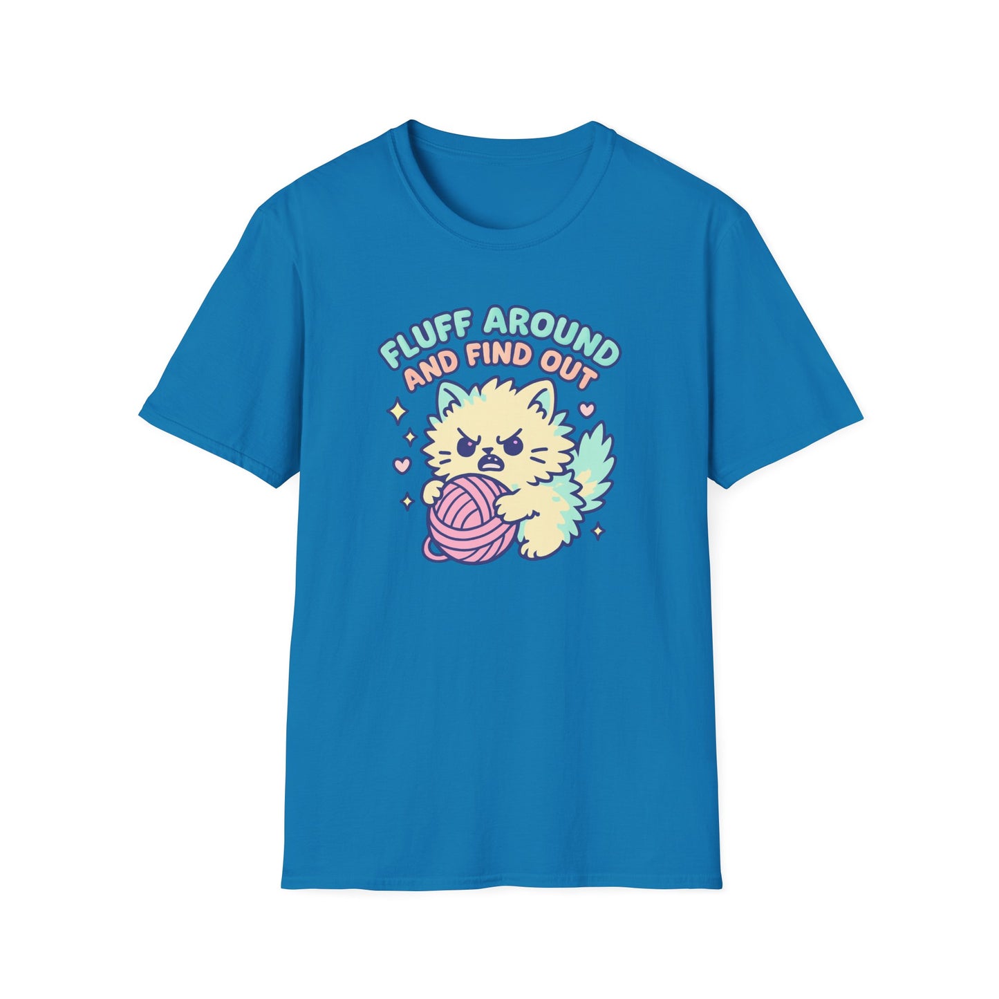 Cute Fluff Around cat T-shirt