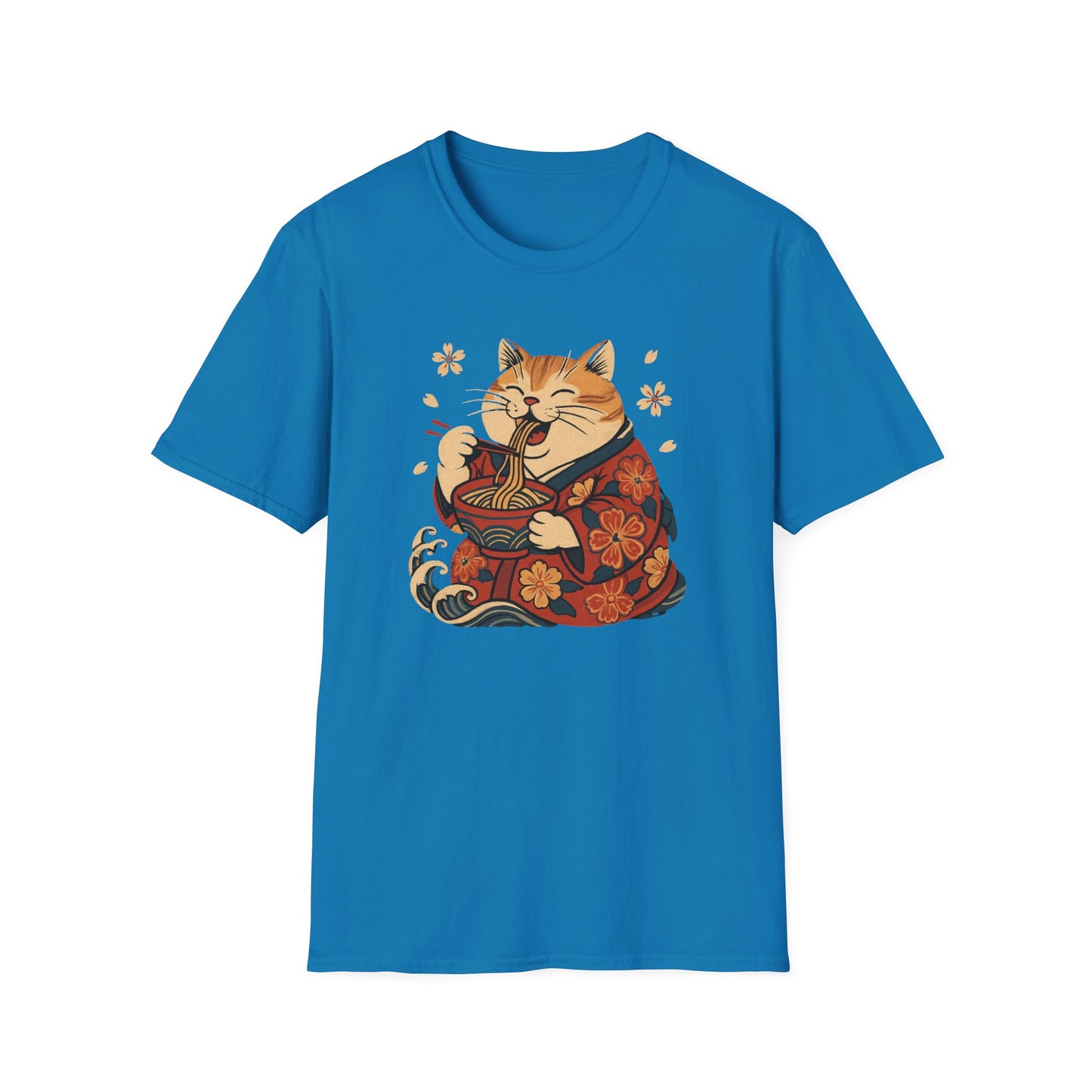 Fat Cat Ramen cat T-shirt