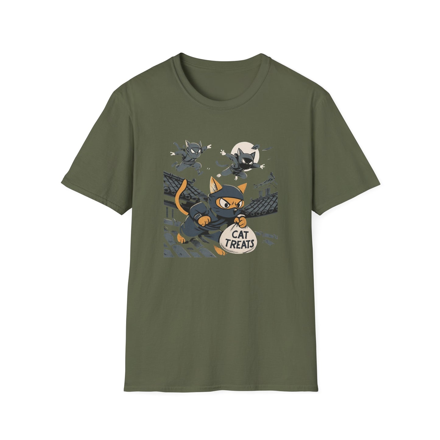 Ninja Cats cat T-shirt
