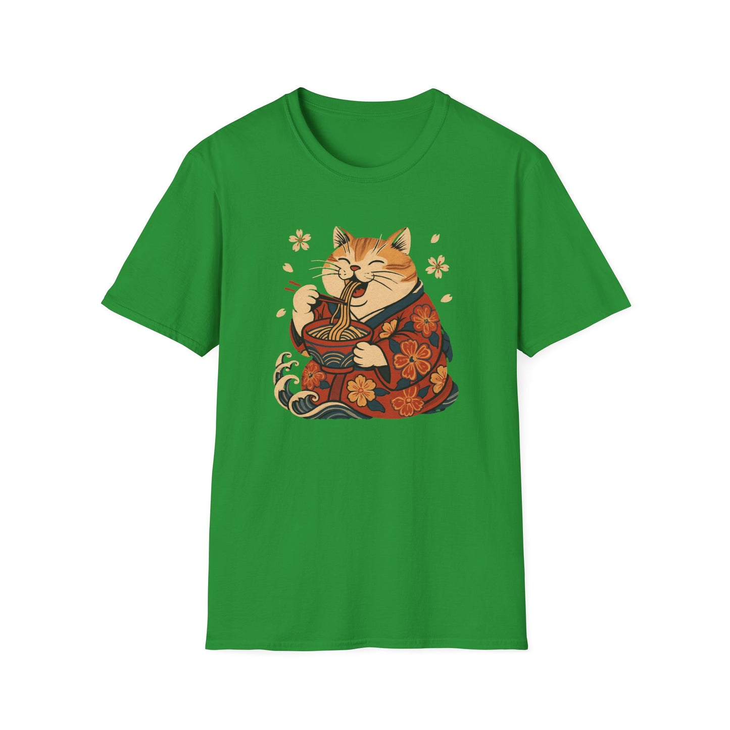 Fat Cat Ramen cat T-shirt