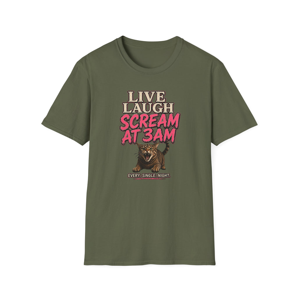 Live Laugh Scream T-shirt