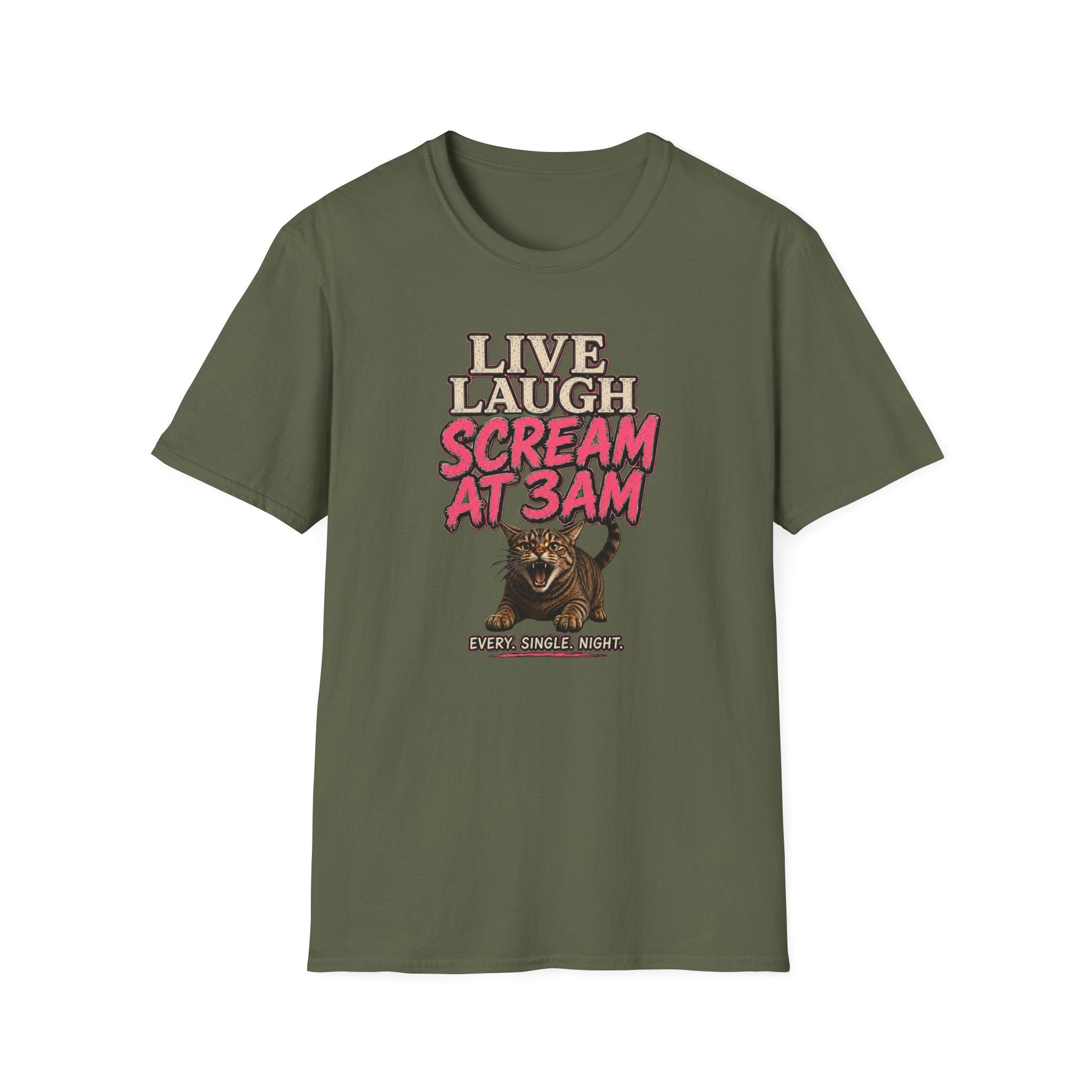 Live Laugh Scream T-shirt