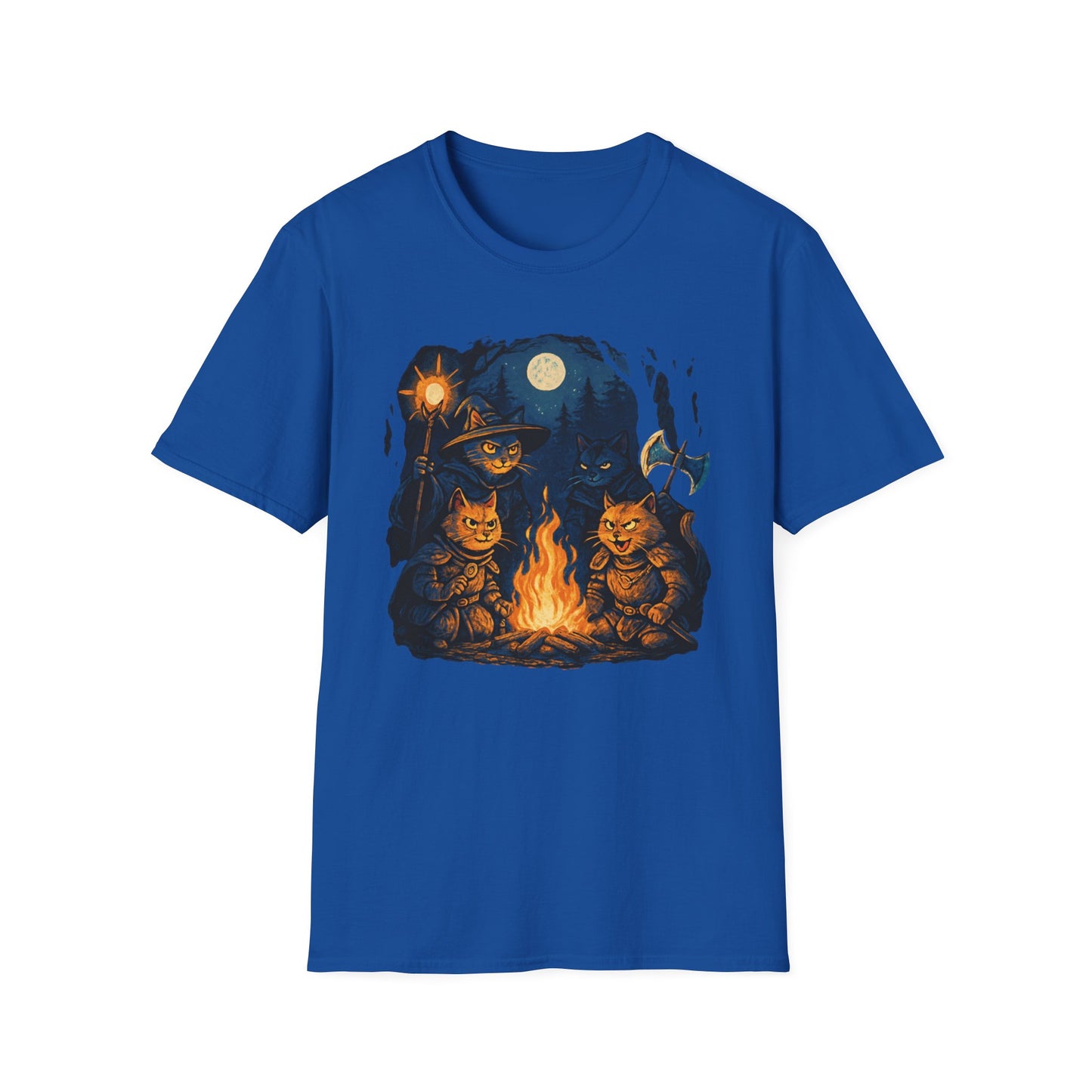 Cat DnD party 2 cat T-shirt