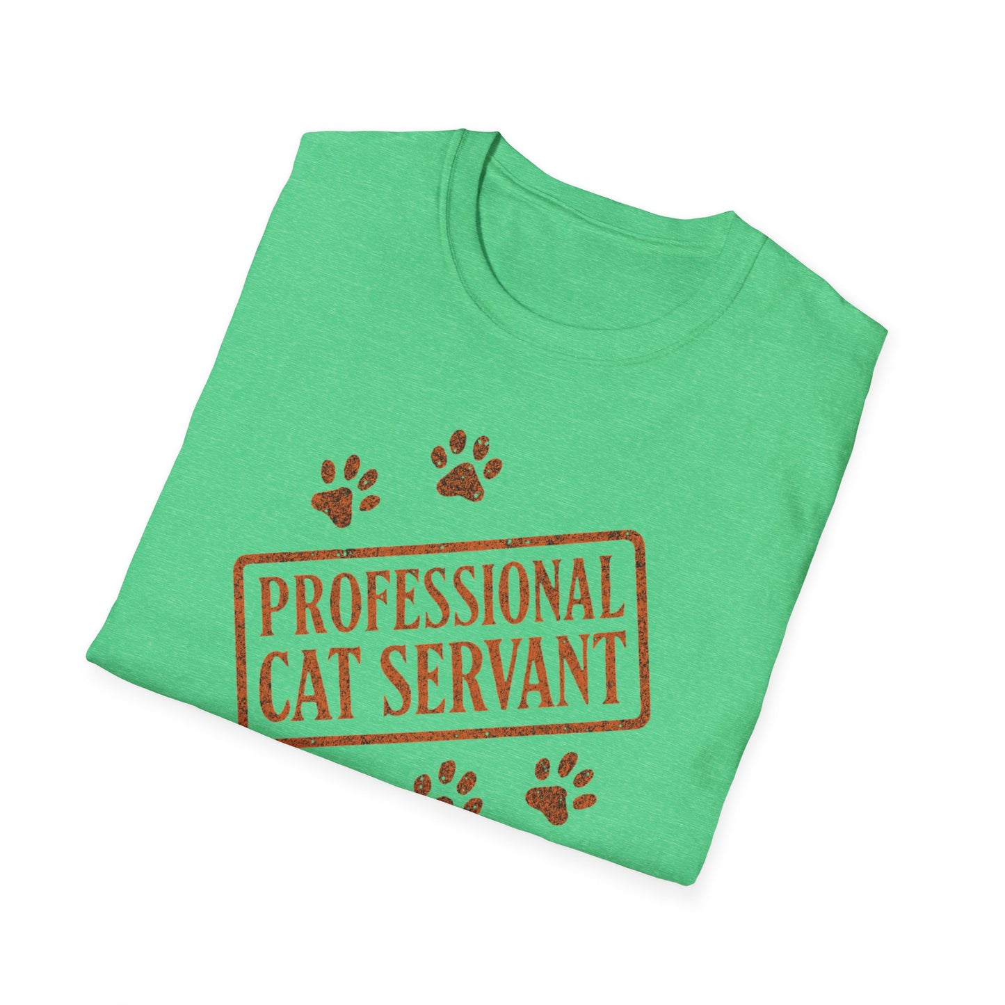 Professional cat servant T-shirt cat