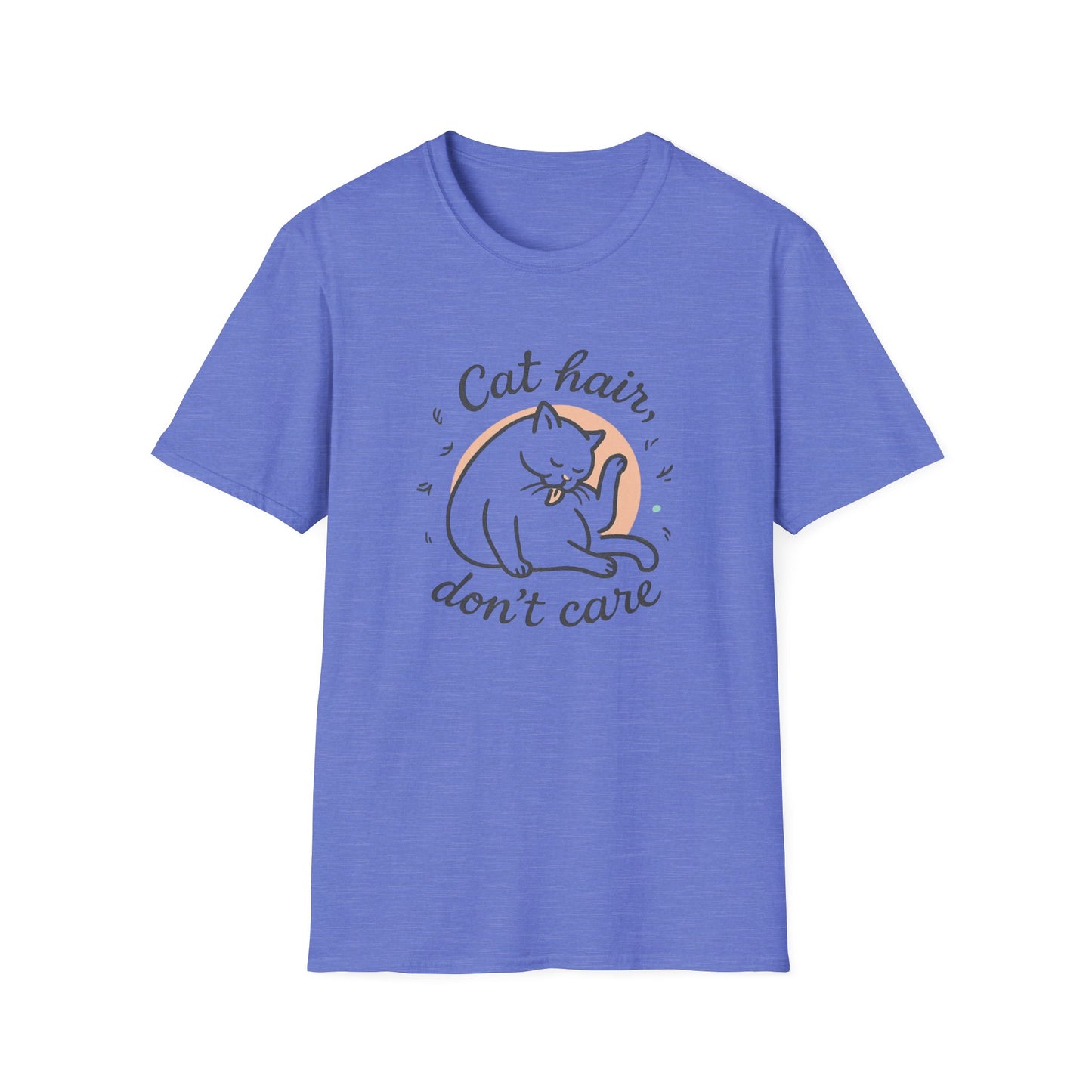 Cat Hair, Don't Care cat T-shirt