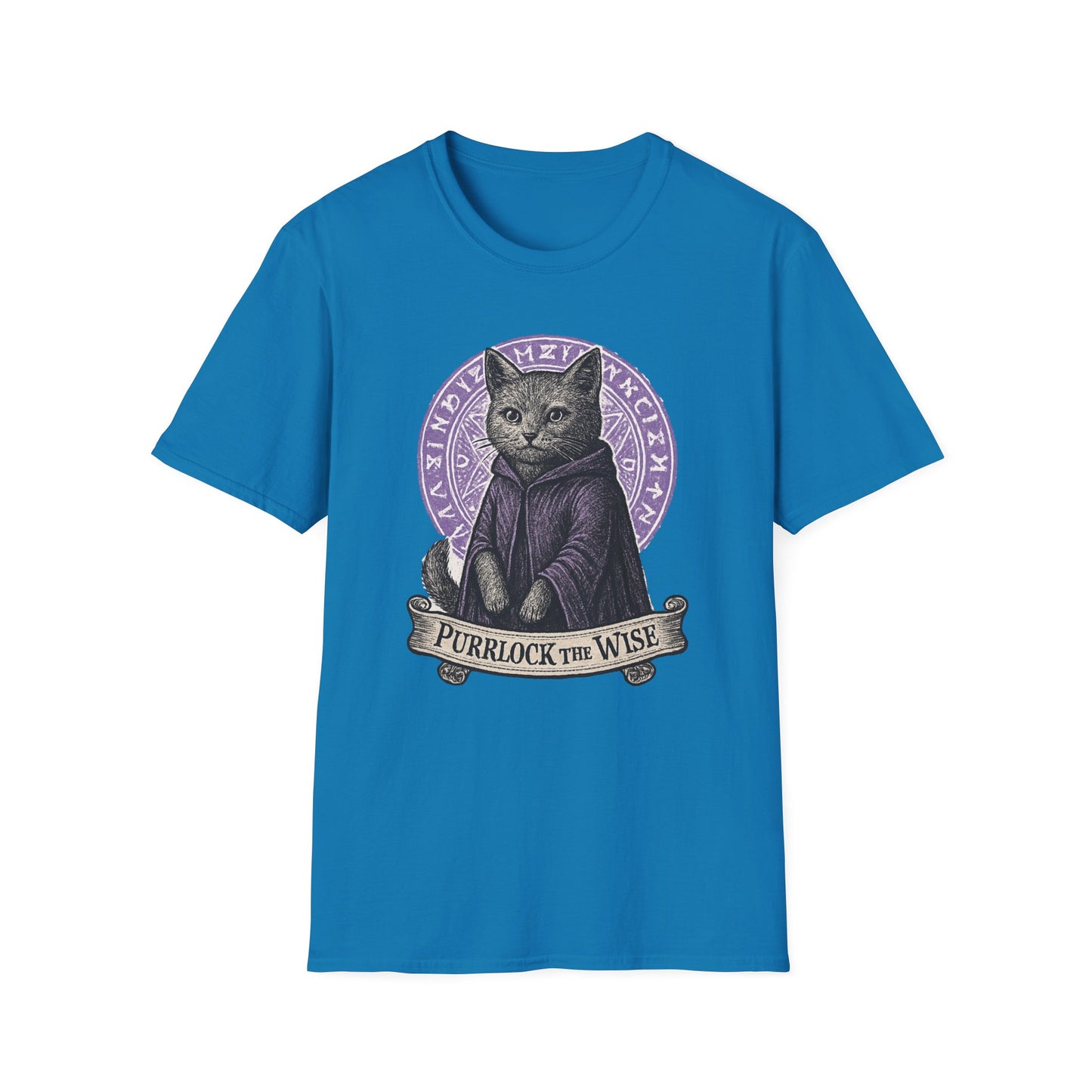 Purrlock cat T-shirt