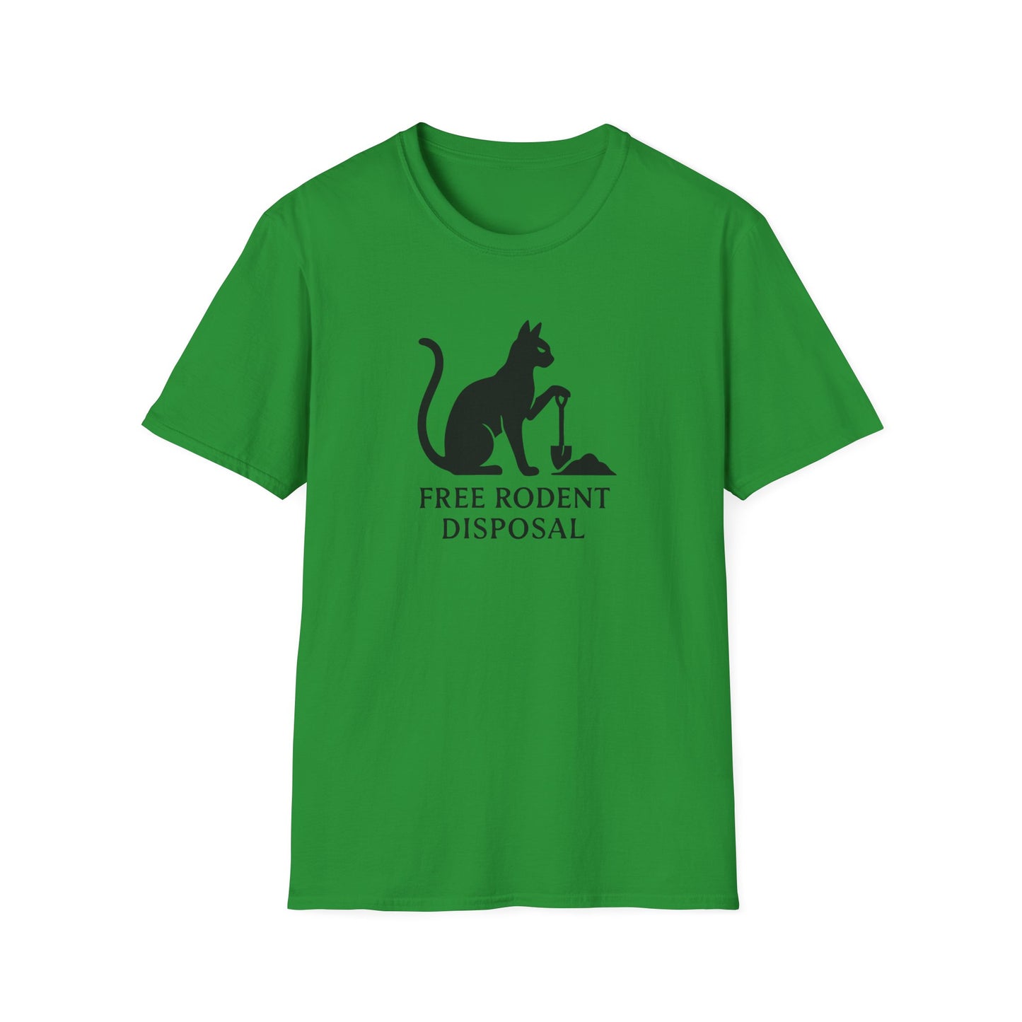 Free Rodent Disposal cat T-shirt