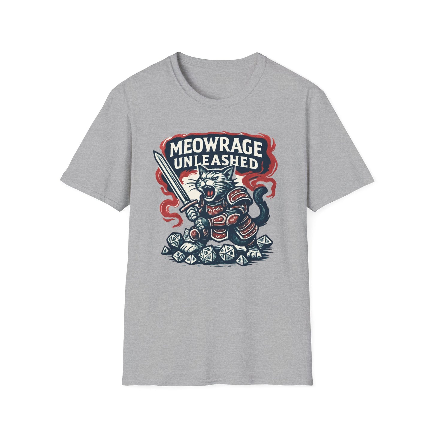 Meow rage unleashed 2 cat T-shirt