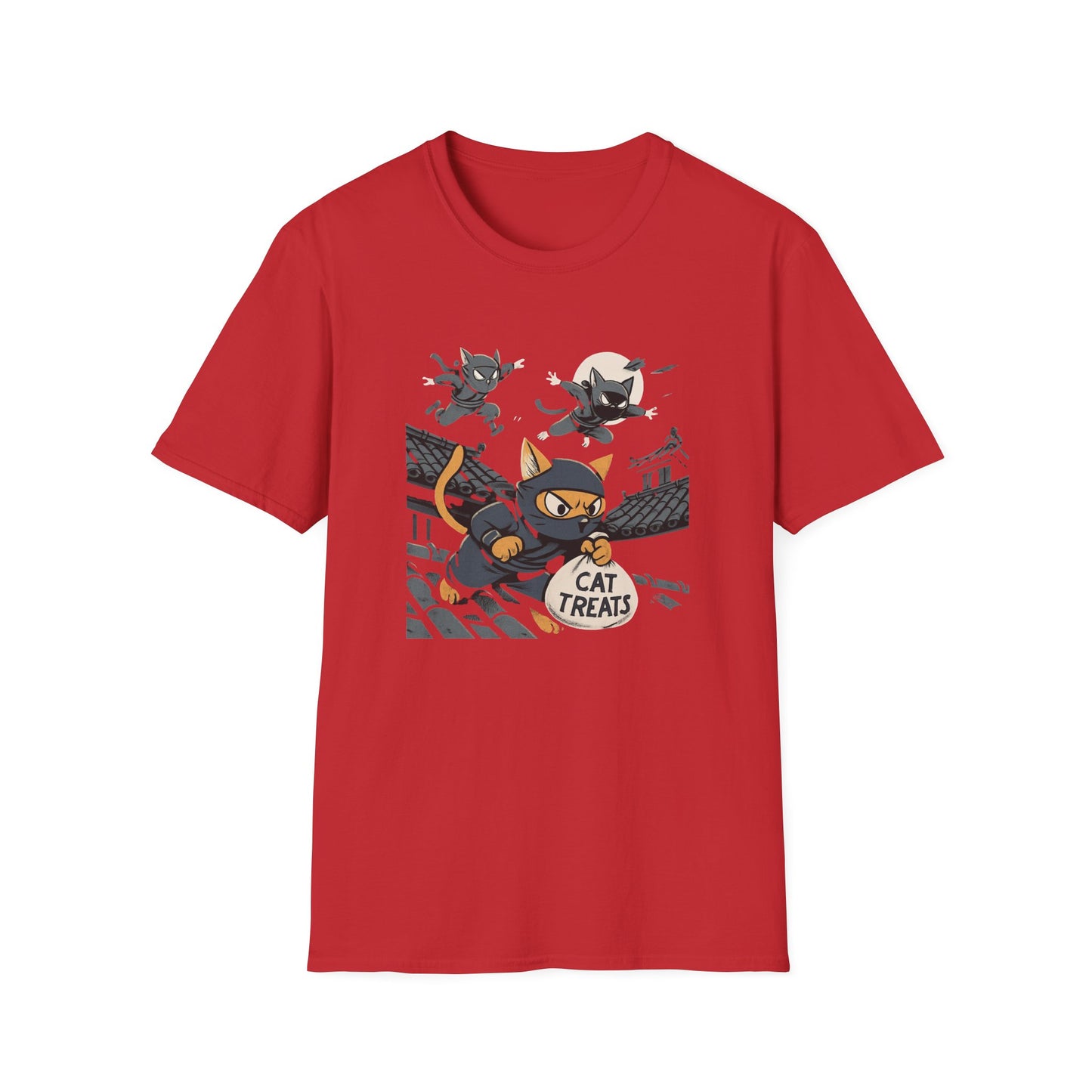 Ninja Cats cat T-shirt