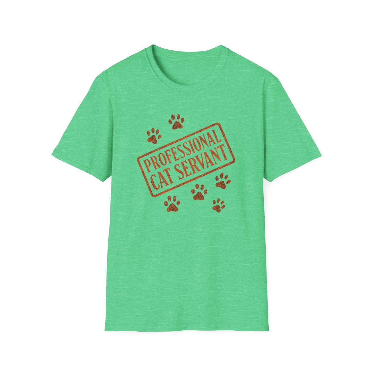 Professional cat servant T-shirt cat
