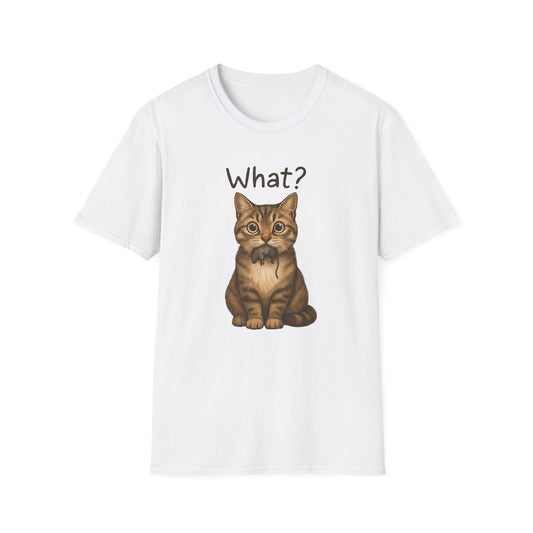 What? mouse cat T-shirt