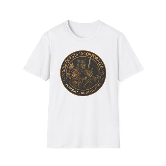Side Quests 2 cat T-shirt