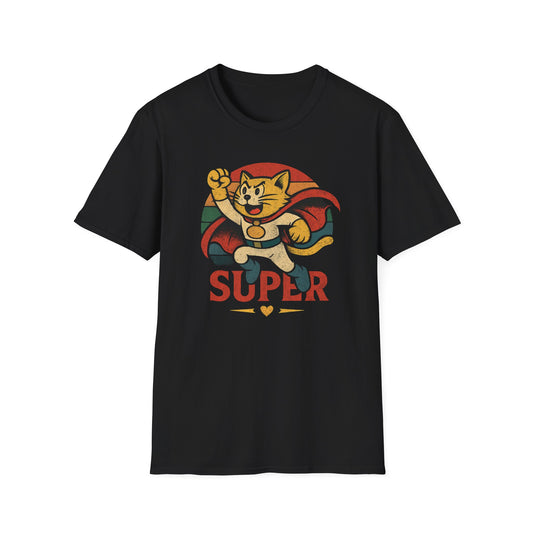 Super cat cat T-shirt