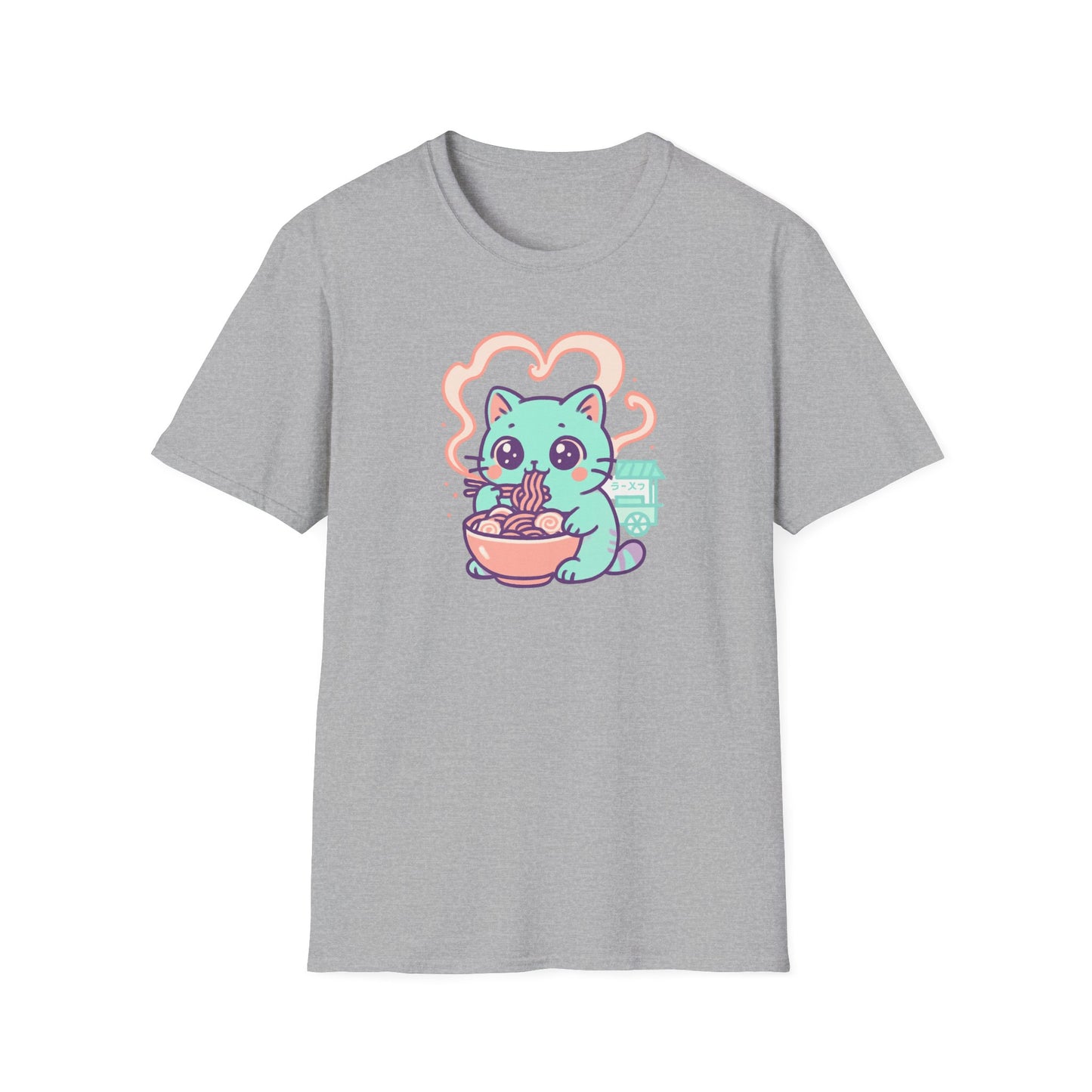 Cute cat ramen cat T-shirt