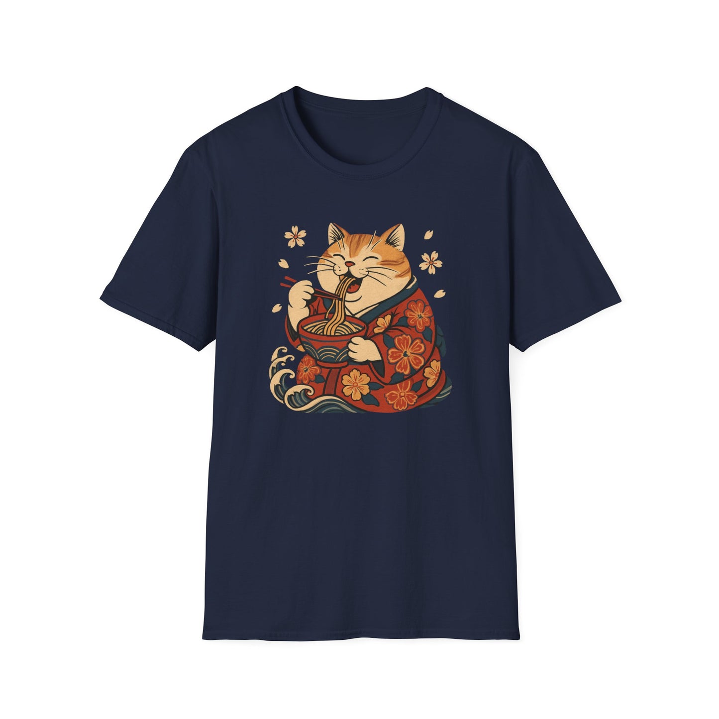 Fat Cat Ramen cat T-shirt