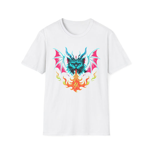 Demon cat Flame cat T-shirt