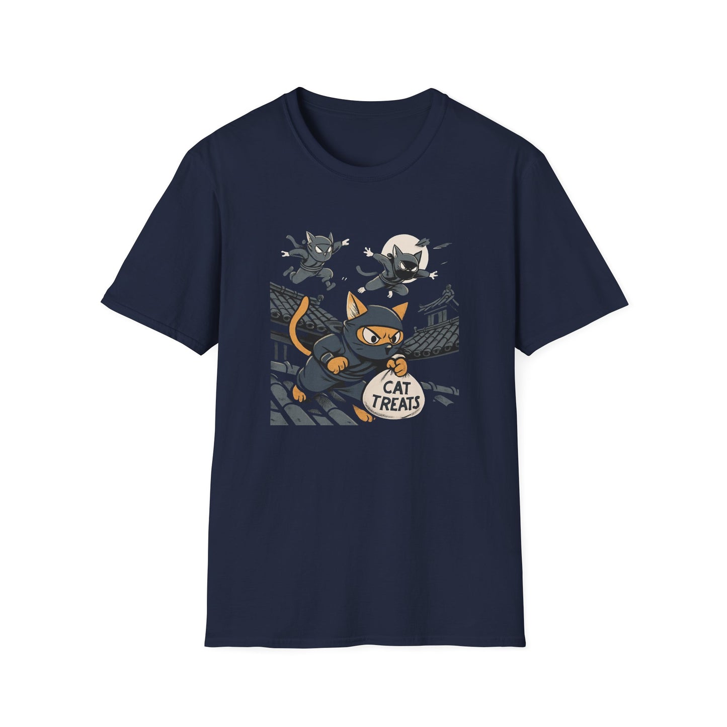 Ninja Cats cat T-shirt