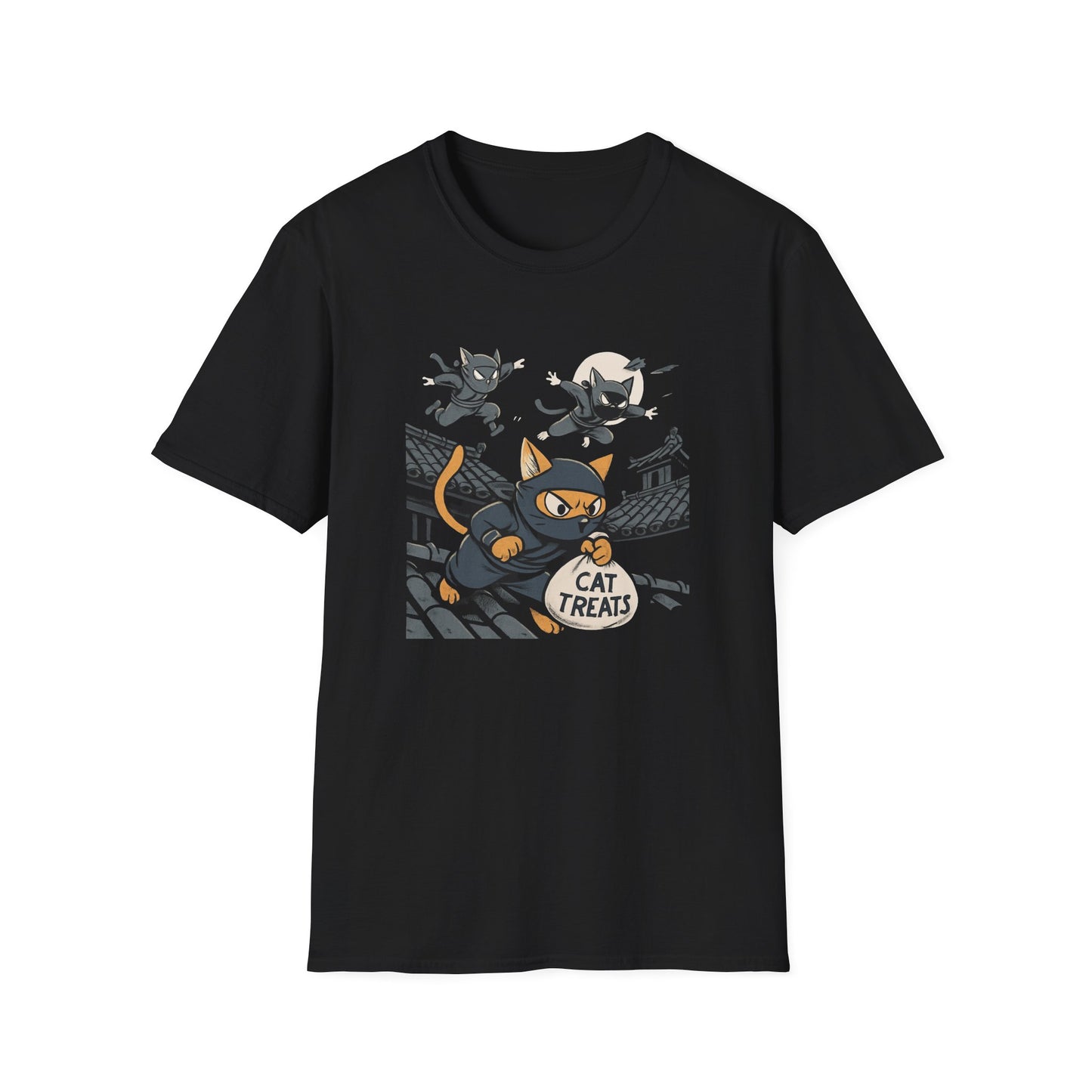Ninja Cats cat T-shirt
