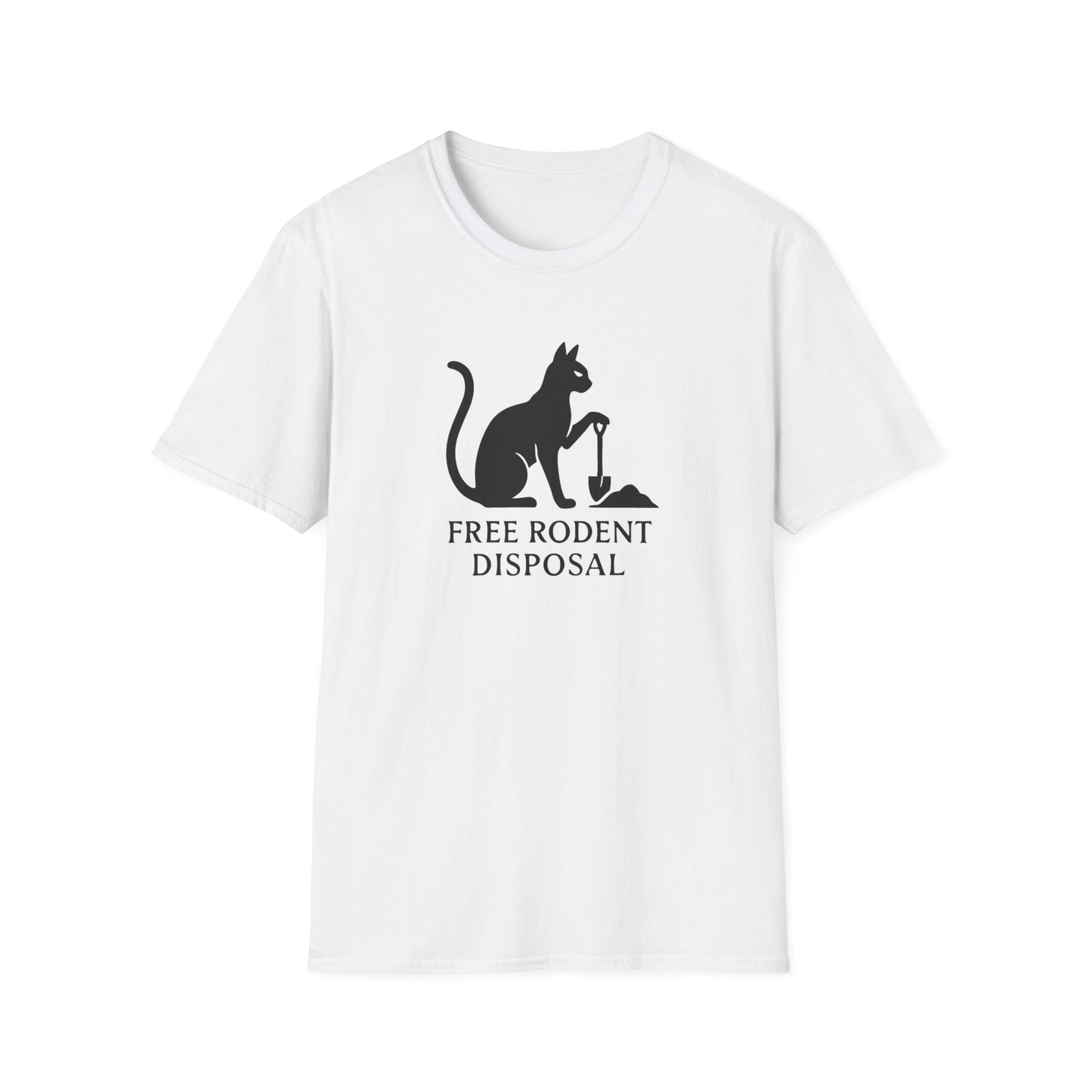 Free Rodent Disposal cat T-shirt