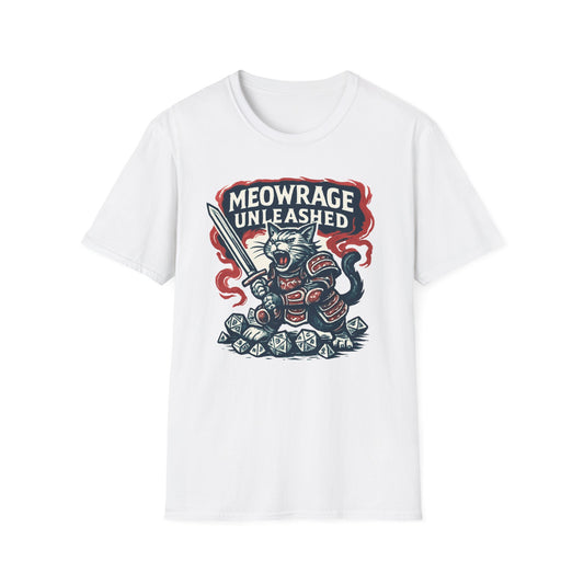 Meow rage unleashed 2 cat T-shirt