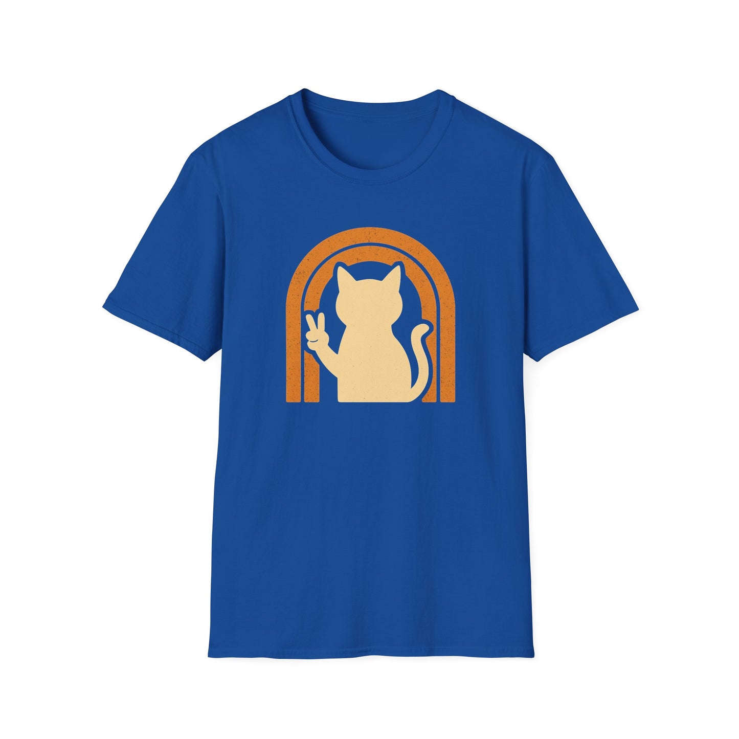 Peace cat T-shirt