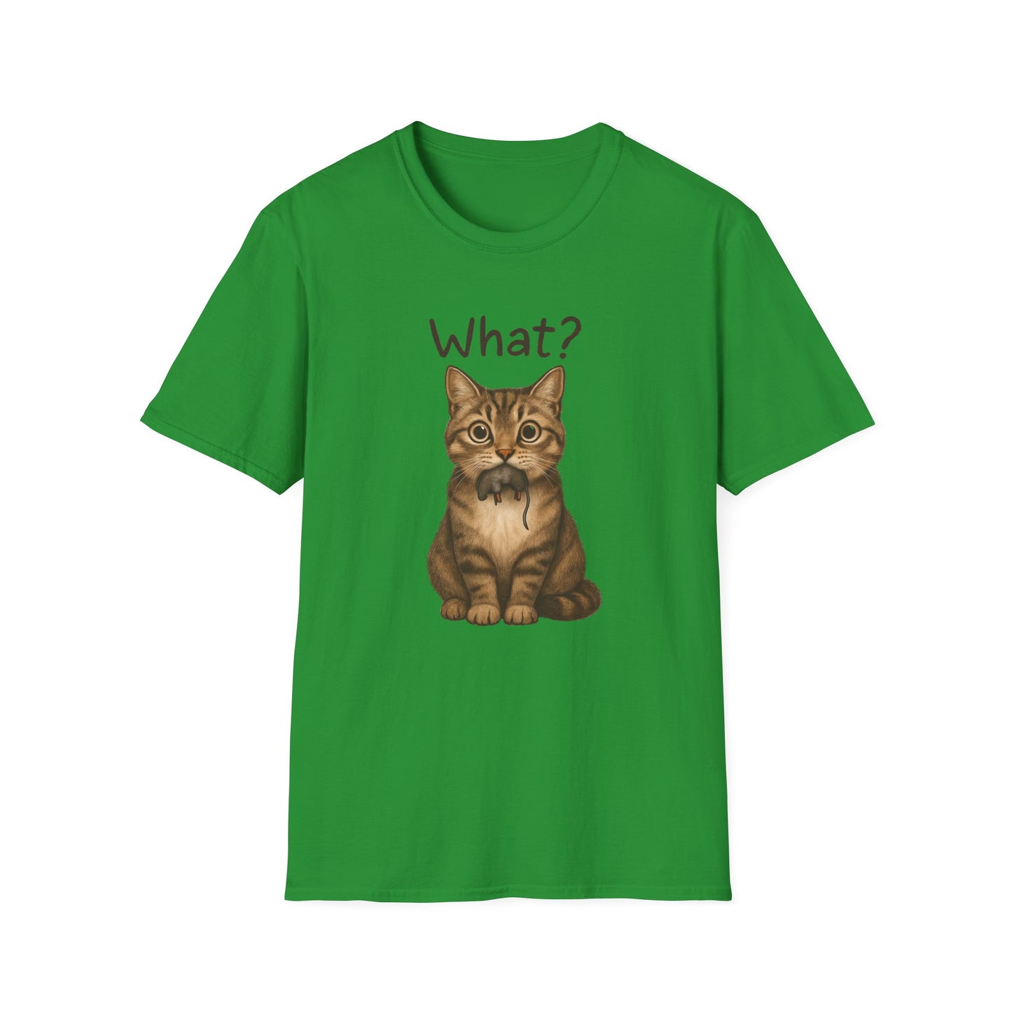 What? mouse cat T-shirt