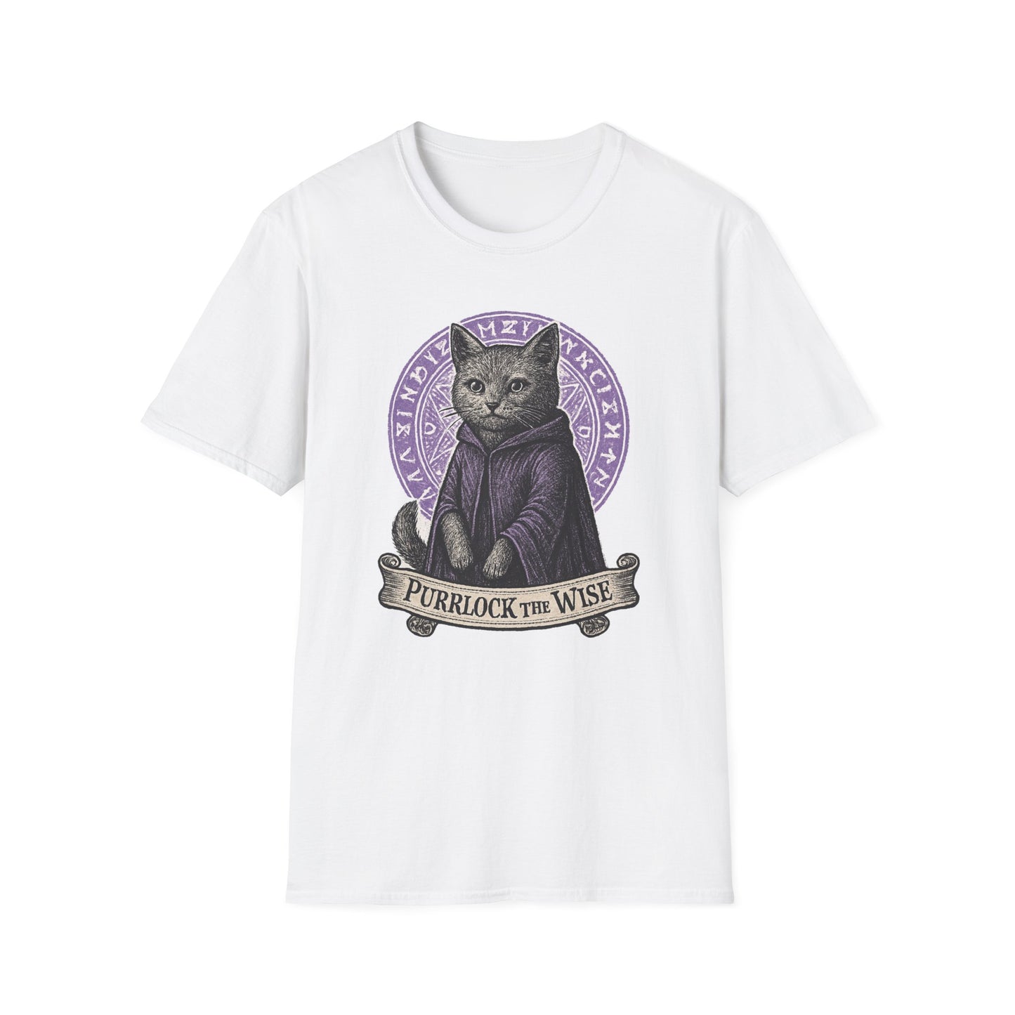 Purrlock cat T-shirt
