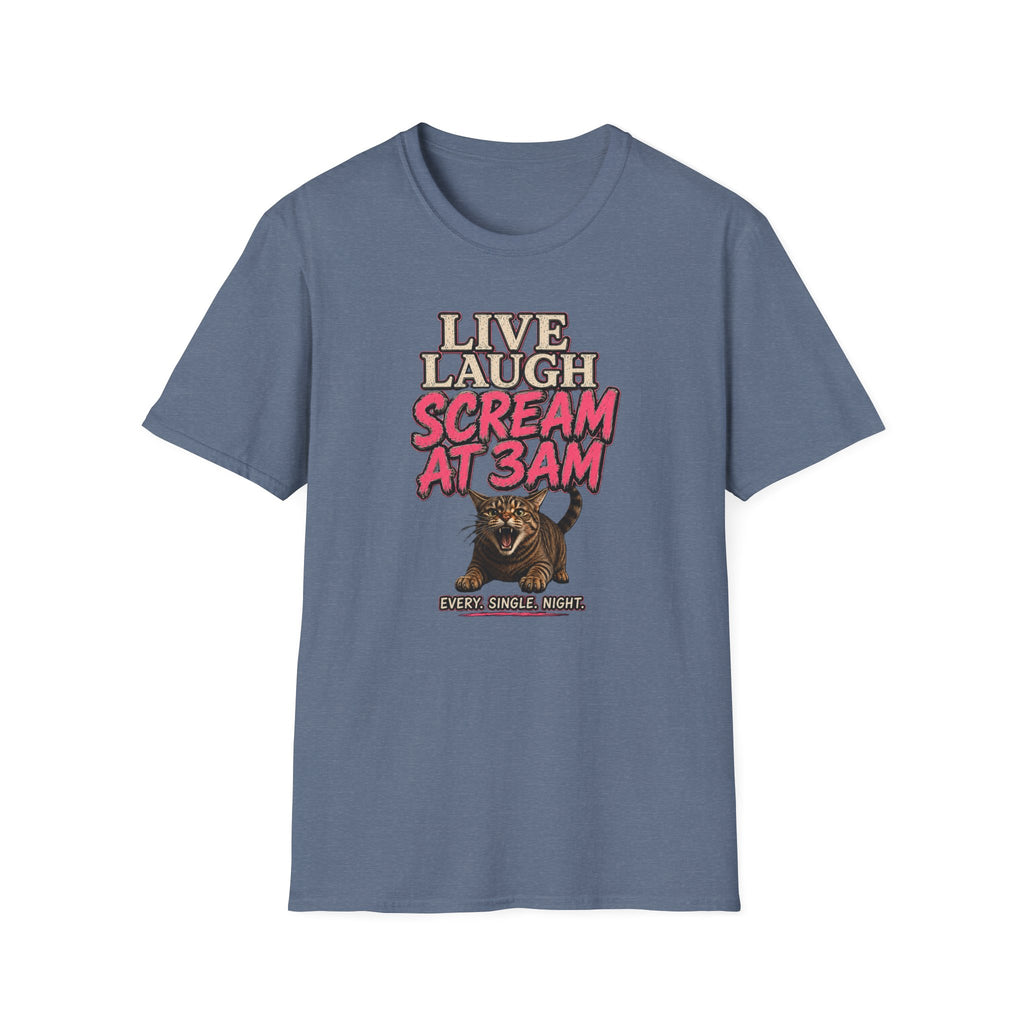 Live Laugh Scream T-shirt
