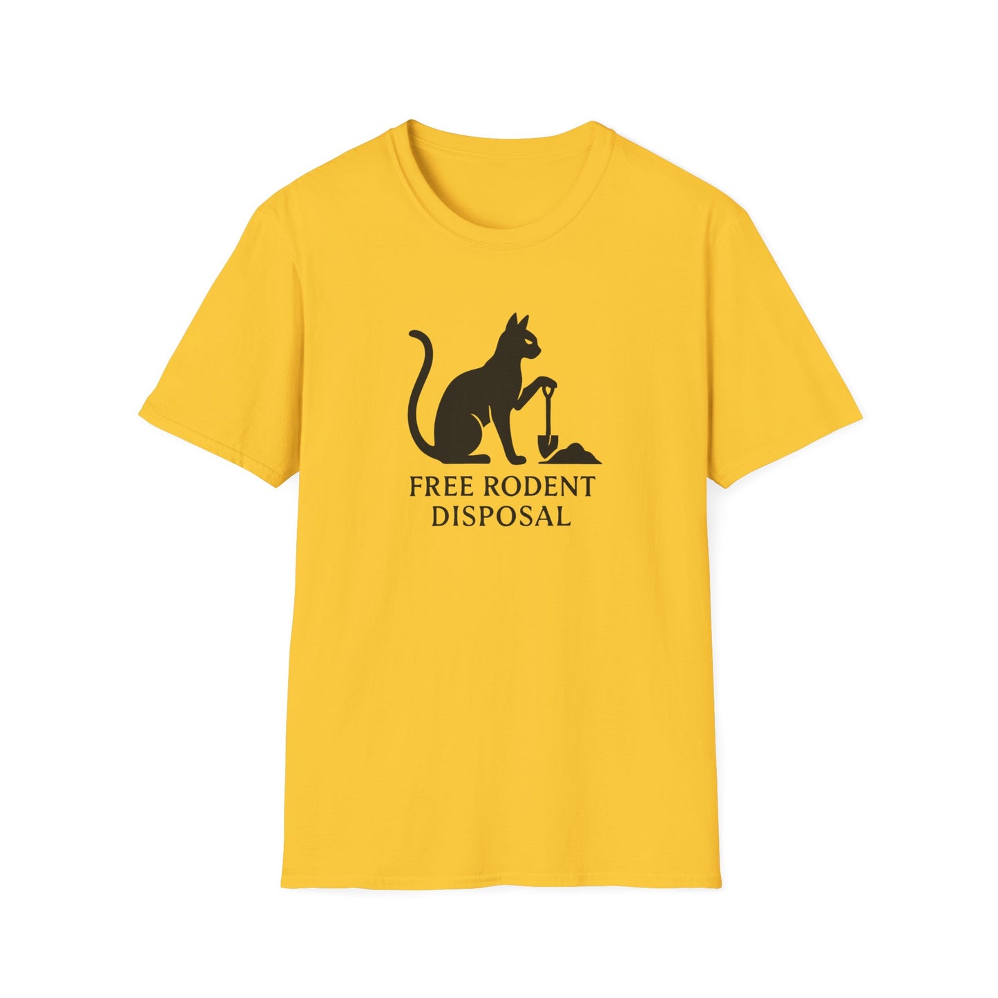 Free Rodent Disposal cat T-shirt