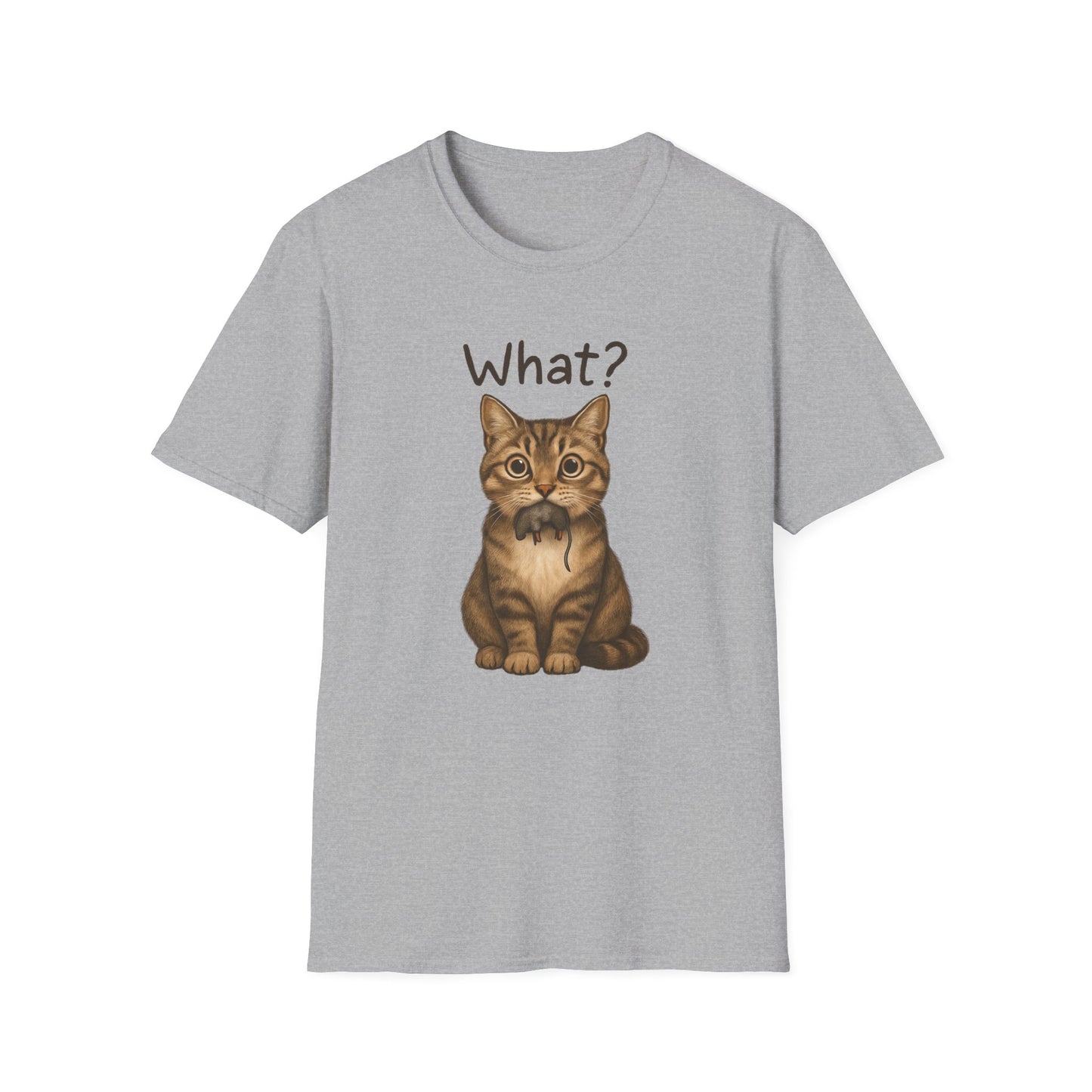What? mouse cat T-shirt