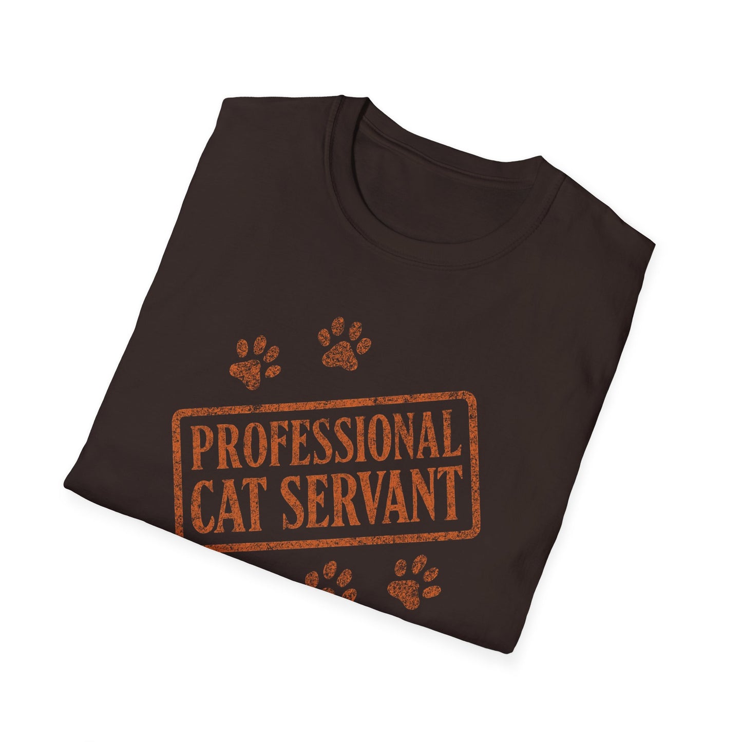 Professional cat servant T-shirt cat