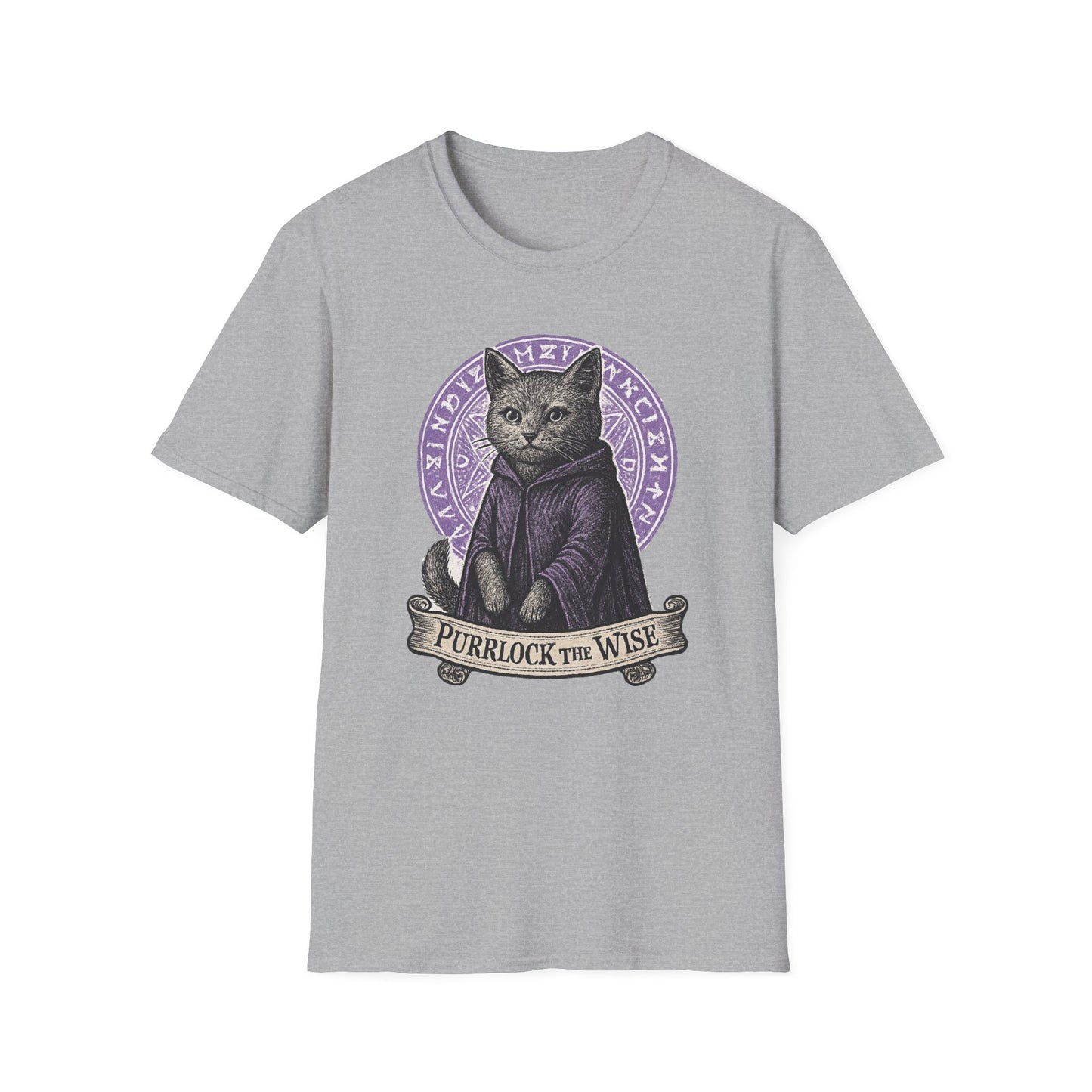 Purrlock cat T-shirt