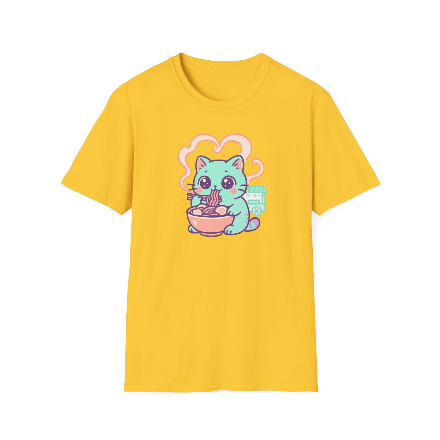 Cute cat ramen cat T-shirt