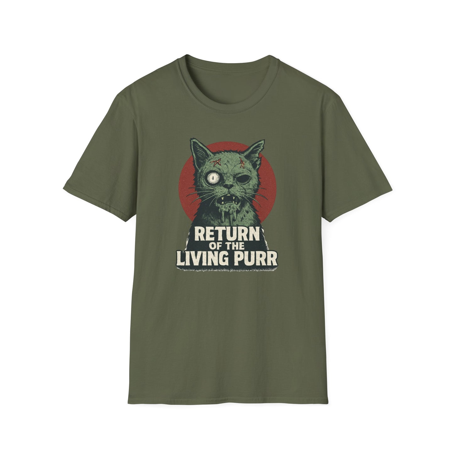 Living purr 2 cat T-shirt