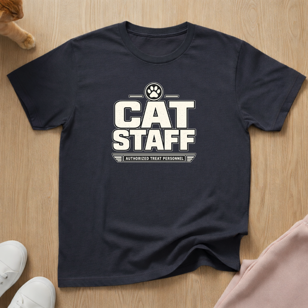 Cat staff T-shirt