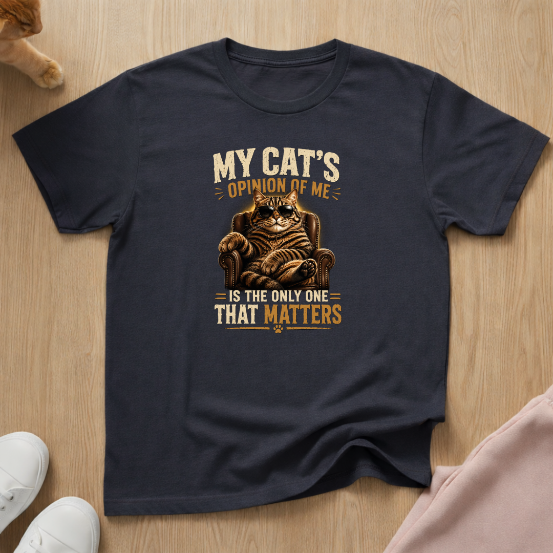 My cat's opinion T-shirt