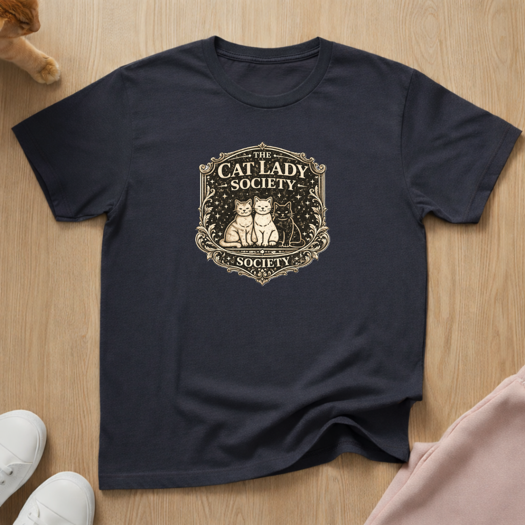 Cat Lady Society T-shirt