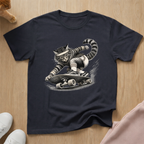 Skateboard cat T-shirt
